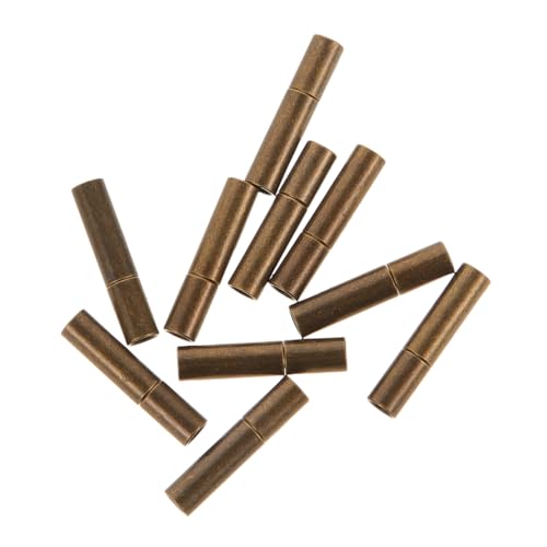 VILLCASE Bracelet End Caps 20pcs End Caps Locking Metal for Jewelry Vintage Style Easy Install