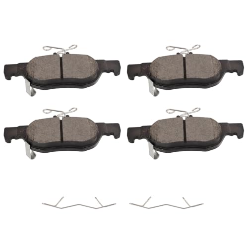 Image of SCITOO D2219-9459 Disc Brake Pads Sets Rear Ceramic Brake Pads w /Hardware | For Mazda For 3 2019-2024,For 3 Sport 2019-2022,For CX-30 2020-2023,For MX-30 EV 2022-2023