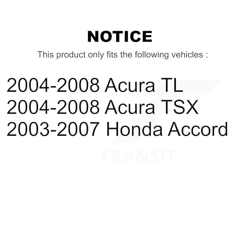 Front Lower Inner Forward Suspension Control Arm Bushing Pair Replacement For Honda Accord Acura TL TSX K72-100872 by TOP QUALITY - Used condition - Image 2