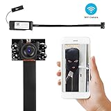 Spy Camera HD 1080P WiFi Hidden Camera DIY Module Wireless IP Cam Mini Covert Nanny Security Cam for Android iPhone APP Motion Detection Built-in Battery - Night Vision