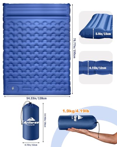 Double-Camping-Sleeping-Mattress-Ultralight-Hiking-Sleeping-Mat-with-Pillow-Built-in-Foot-Pump-Inflatable-Air-Pads-for-Outdoor-Activities