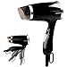 Folding Blow Dryer for Travel,Dual Voltage Hair Dryer,1200 to 1600W Professional Compact Small Negative Ionic Lightweight Worldwide 110-240V Hair Dryer,Cool Shot Button,Mini 9x10 Inch,Gifts for Women