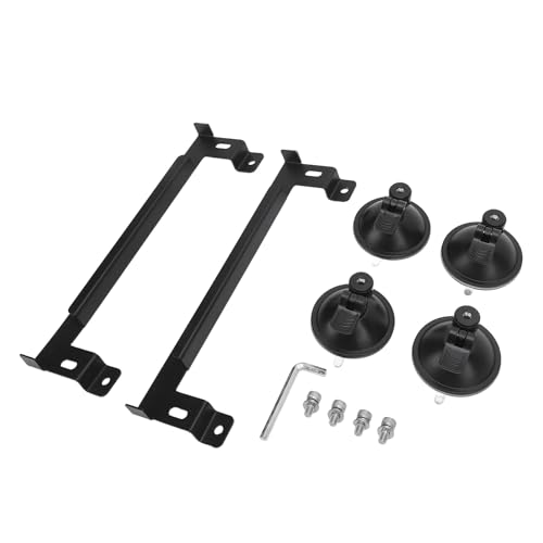 Support à ventouse pour mini antenne parabolique en ABS avec 4 ventouses - 2