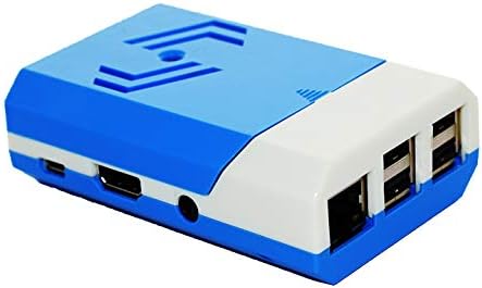 PiShell Blue & White Case: A Multi-Colored Protective Case for the Raspberry Pi 3 B+ and Camera, Raspberry Pi Case Cover