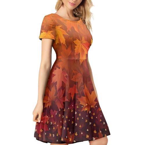 Image of Forchrinse Native Aztec Style Black White Geometric Women's Midi Dress Casual Long Dress Round Neck Swing Dress