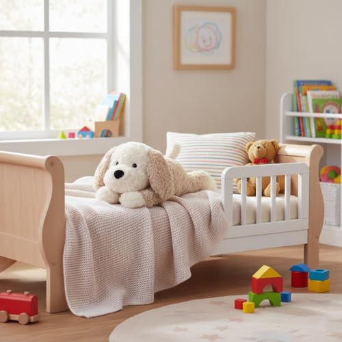 Xiyocadt Hund Kuscheltier, Plüschhund, Stofftier Hund, Stofftier Plüschtier, Plüschfigur, Geschenke für Mädchen und Jungen (42CM)