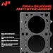 A-Premium L4 2.0L Engine Cylinder Head Gasket Compatible with Dodge Neon 1995-2005, SX 2.0 2003-2005, Stratus 1995-2000 & Chrysler Cirrus 2000, Neon 2000-2002 & Plymouth Breeze 1996-2000, Neon