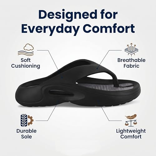 Image of ELECANT EVA Soft comfortable and stylish |Light Weight & Anti-Skid| Comfortable | Daily Use Chappal /slippers for Men