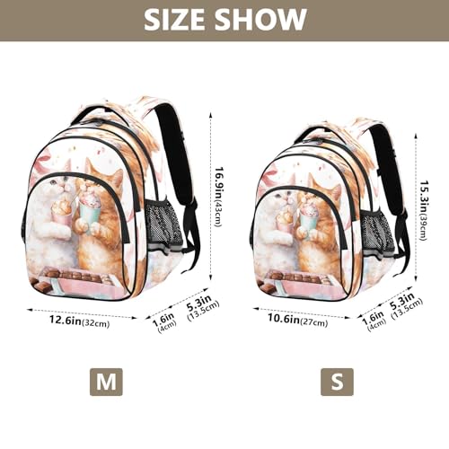 Emelivor Icecream Chocolate Box Kids Backpack School Backpacks Toddler Backpack Bookbag Book Bag for Kids,S4