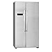 Produktbild 517L Side by Side Kühlschrank Twisteis-Maker EEK A+ Exquisit SBS 550-4 A+ INOX
