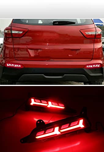 Luces traseras para Hyundai Creta Ix25 2014-2017 con función de freno y señal de advertencia 2