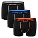 Produktbild Gomati Herren Mikrofaser Retroshorts (3er Pack), Boxer mit Logo-Bund - Large XXL