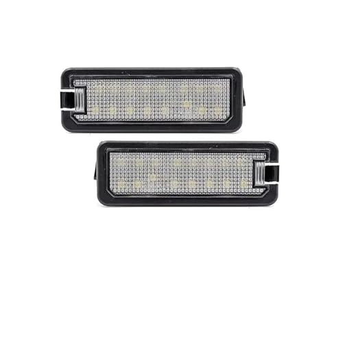 Lámpara led de placa de matrícula de 12V blanca para coche Seat Leon y Toledo