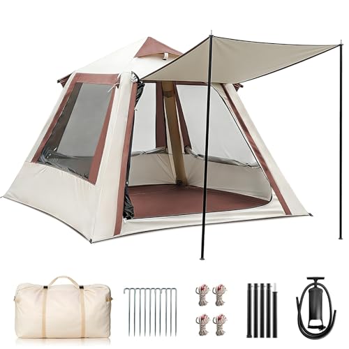 Ziziella Inflatable Tents for Camping, Easy Setup Inflatable...