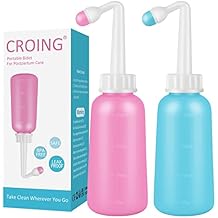 Croing 2 PCS Portable Bidet for Travel - The Easy Bidet for Postpartum Care 350ML
