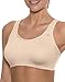 Champion Double Dry Distance Underwire Bra Womens 34/36 Cd Bra Size, Soft Taupe