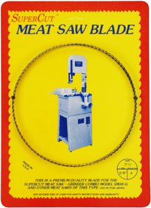 SuperCut B76.875T58T4 Meat Bandsaw Blade, 76-7/8" Long - 5/8" Width, 4 Hook Tooth, 0.025" Thickness