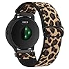 Quick Release Elastic Nylon Watch Straps - Band Width-18mm 19mm 20mm-Choose Colour & Width (20mm, Black/Leopard) #1