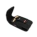 Reiko Buckle Belt Clip Rugged Pouch for XXXL Size Smartphone - Retail Packaging - Black