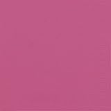 Duni Servietten 3lagig Tissue Uni fuchsia, 33 x 33 cm, 20 Stück