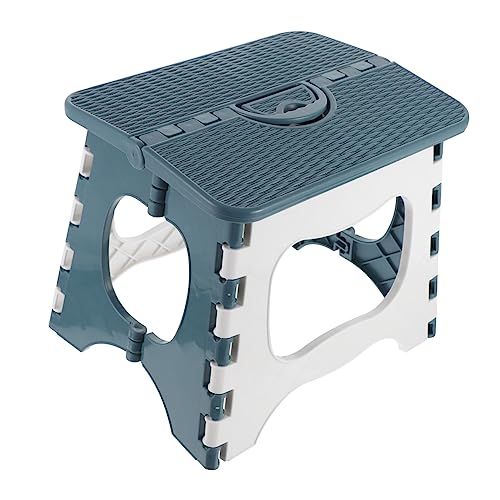 Happyyami Folding Stool for Adults Portable Mini Chair Lightweight Collapsible Plastic Seat for Outdoor Fishing Bathroom Home Use Strong Load Bearing Easy to Carry Nordic