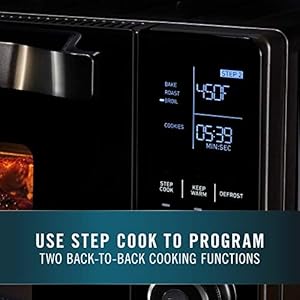 Calphalon Performance Cool Touch Toaster Oven with Turbo Convection, Large (2106488), Black/Silver Calphalon Performance Cool Touch Toaster Oven with Turbo Convection Large 2106488 BlackSilver