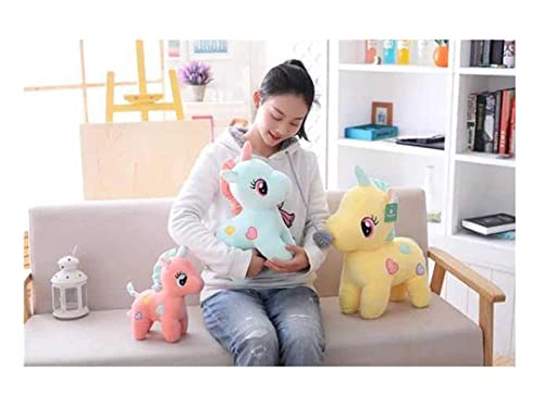 Image of HUG 'n' FEEL SOFT TOYS Unicorn Toys for Kids Playing Birthday Return Gifts for Boys and Girls |Plush & Stuffed Toys (25 Cms, Stuffed Animal Mix Colors, Smooth Cushion) Pack of 50pcs Bulk Qty