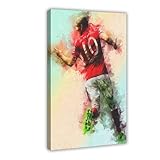 ELKPDOE Arjen Robben Poster, Fußball, 8, Leinwandposter, 