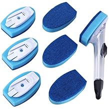 Dish Wand & 7 Pack Dishwashing Sponge Refills Non Scratch,dishwashing Sponge with Handle,Cleaning sponges for Household use