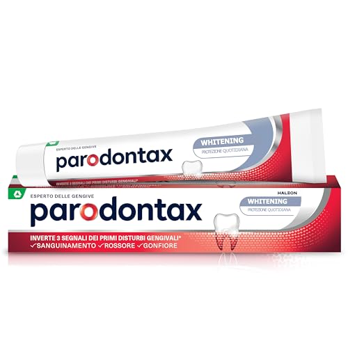 Parodontax Dentifricio Whitening, Effetto Sbiancante*, per Gengive Sane e denti