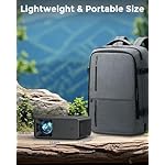 CiBest Mini Projector, 2025 Upgraded Full HD 1080P Support Video Projector, Portable Small Movie Projector, Compatible with iOS/Android/Windows/TV Stick/Box/USB/HDMI - Image 5