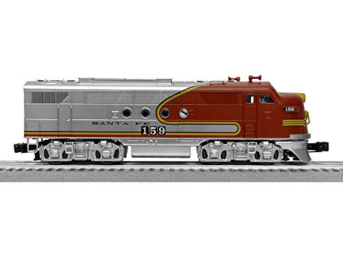Lionel Santa Fe Super Chief Lionchief Set With Bluetooth Capability, Electric O Gauge Model Train Set With Remote #TOP6