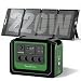 EmaxCore Tragbare Powerstation mit 220W Solarpanel, 1024Wh LiFePO4, 1800W