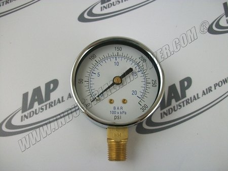 32013872 Gauge - Designed for use with Ingersoll Rand Air Compressors