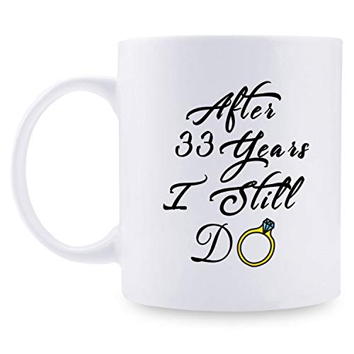 33rd Anniversary Gifts - 33rd Wedding Anniversary Gifts for Couple, 33 Year Anniversary
