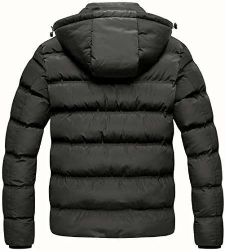 Image of Men's Puffer Jacket Waterproof Winter Parka jacket Warm Thicken Ski Coat