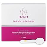 ELANEE Vaginaler pH-Selbsttest zur Früherkennung bakterieller Infektionen und Schwangerschaftsvorsorge, Blasensprung, 20 Stück (736-00)