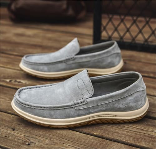 Mens Loafers Slip On Leather Dress Shoes for Business Casual Office Work Wedding Comfortable Loafers Non Slip Sole Lightweight Walking Shoes2