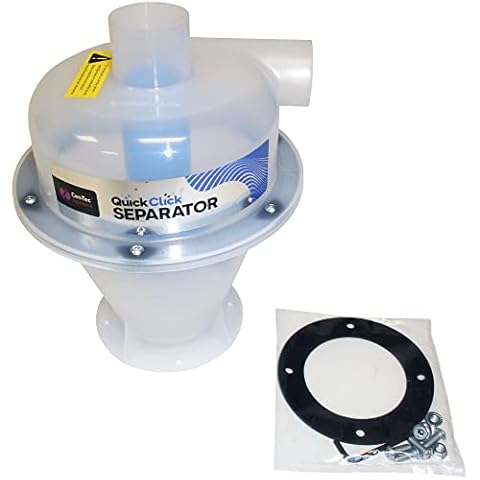 Cen-Tec Systems 97470 Quick Click Dust Collection Separator, Translucent Cover