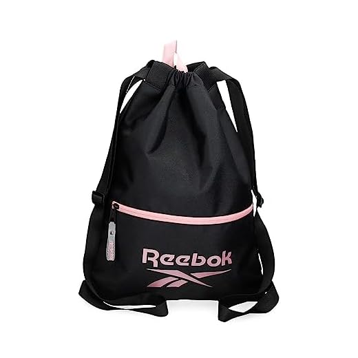 Reebok Beverly Mochila Saco Negro 35x46 cms Poliéster