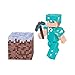 Minecraft Alex with Diamond Armor Figure Pack