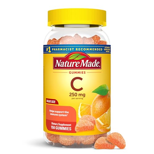 Nature Made Vitamin C Gummies 250mg per Serving 150 Count
