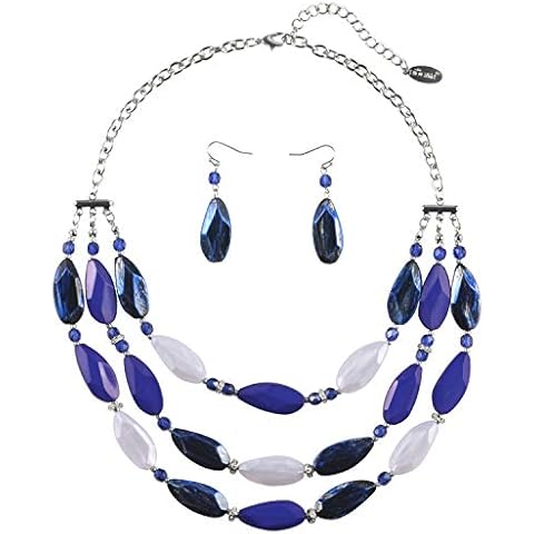 Parure Bocar NK-10077-Bleu marine Cover