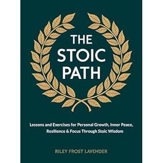 The Stoic Path Audiolibro Por Riley Frost Lavender arte de portada