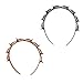Produktbild 2pc 2020 New Bangs Haarband Clip Haarnadel Professionelle Schnelle Frisur Rutschfeste Doppelschicht Twist Zopf Stirnband Diy Haar Flechten Styling-tools Für Frauen Mädchen