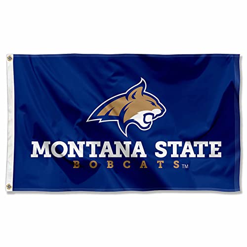 College Flags & Banners Co. Montana State Bobcats Flag Large 3x5