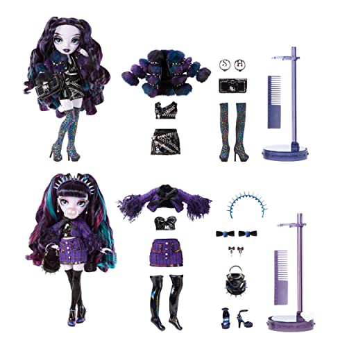 Rainbow High 585879 Shadow High Special Edition Twins- 2-Pack Fashion Doll. Purple & Black Designer Outfits thumb #1