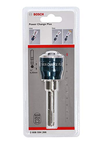 Bosch Professional 2608594266 Power Change Plus Adapter (Socket SDS Plus, Hole Saw Accessories)