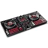 Numark Mixtrack Platinum FX – DJ-controller voor Serato DJ met 4 Deck Control, DJ Mixer, Ingebouwde Audio-Interface, Jog Wheel-displays en FX Paddles