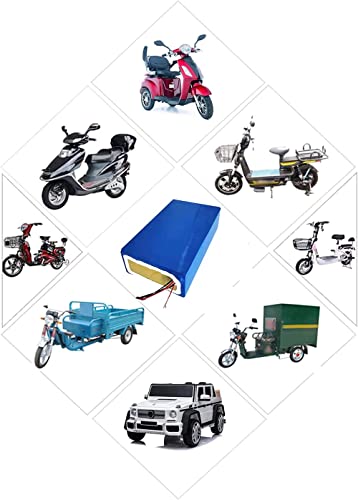 72V 20Ah 30Ah 40Ah Lithium ION Battery Vélo Électrique, Batterie Au Lithium Haute Capacité pour Moteur De Scooter De Vélo Électrique avec Chargeur + Prise XT60,72v 40ah - Image 7